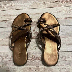 Contesa Italian Made Womens Sandals Size 6.5